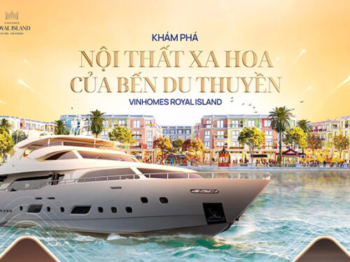 Nội thất bến du thuyền Vinhomes Vũ Yên