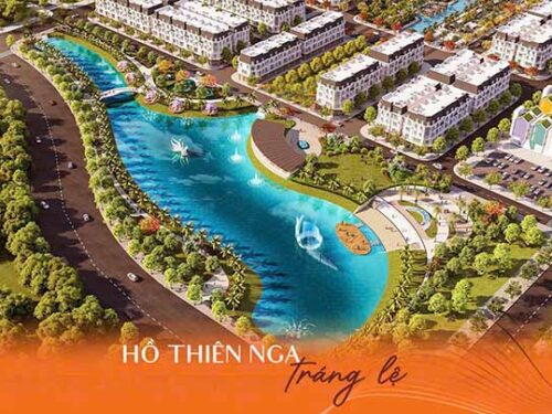 Hồ Thiên Nga tráng lệ tại Hoàng Huy Commerce Hồ Thiên Nga tráng lệ tại Hoàng Huy Commerce
