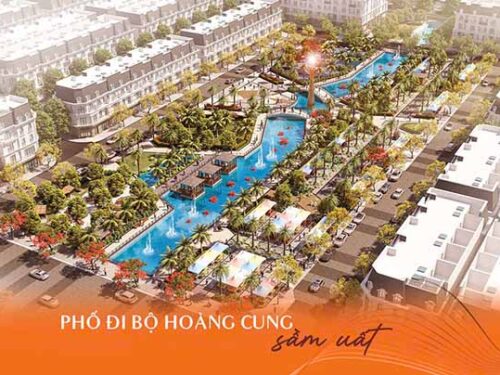 Phố đi bộ Hoàng Cung Sầm uất Phố đi bộ Hoàng Cung Sầm uất
