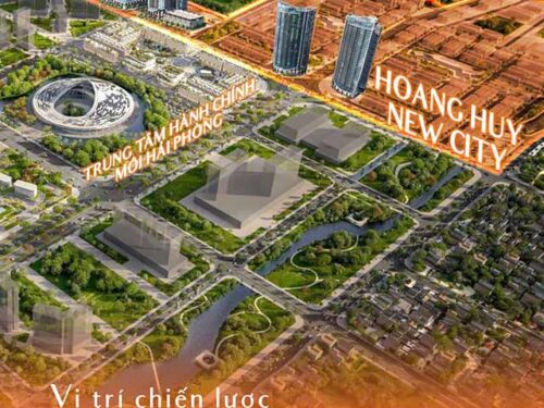 Dự án nằm tại vị trí trung tâm TP mới Thủy Nguyên Dự án nằm tại vị trí trung tâm TP mới Thủy Nguyên