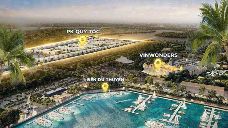 Những tiện ích đẳng cấp mang lại giá trị Quý Tộc cho phân khu tại Vinhomes Vũ Yên
