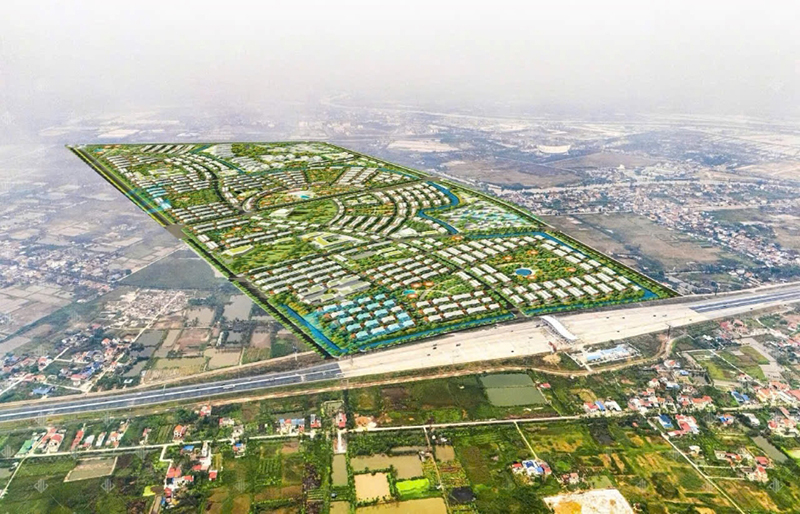 Tổng mặt bằng dự án Vinhomes Dương Kinh - Golden City