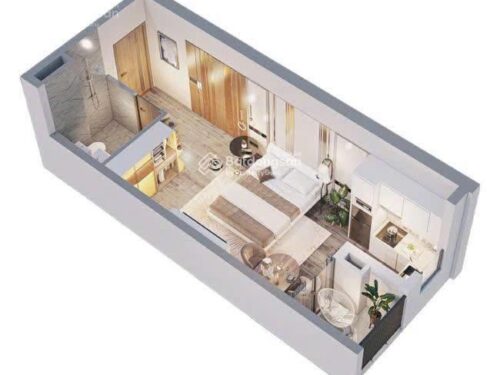 Căn hộ Studio dự án Happy Home Tràng Cát Căn hộ Studio dự án Happy Home Tràng Cát
