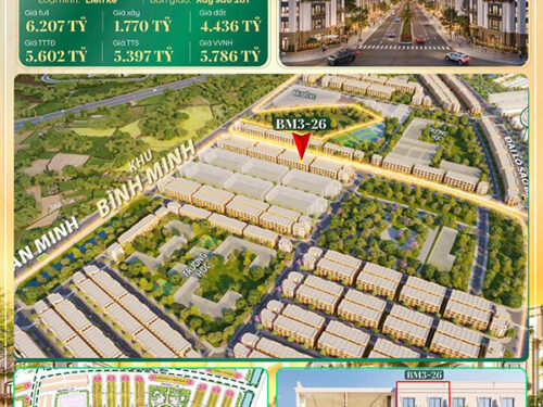 Liền kề Bình Minh Vinhome Dương Kinh