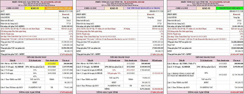 Chính sách bán hàng Siêu hấp dẫn tại PK Komorebi Nhật Bản Chính sách bán hàng Siêu hấp dẫn tại PK Komorebi Nhật Bản