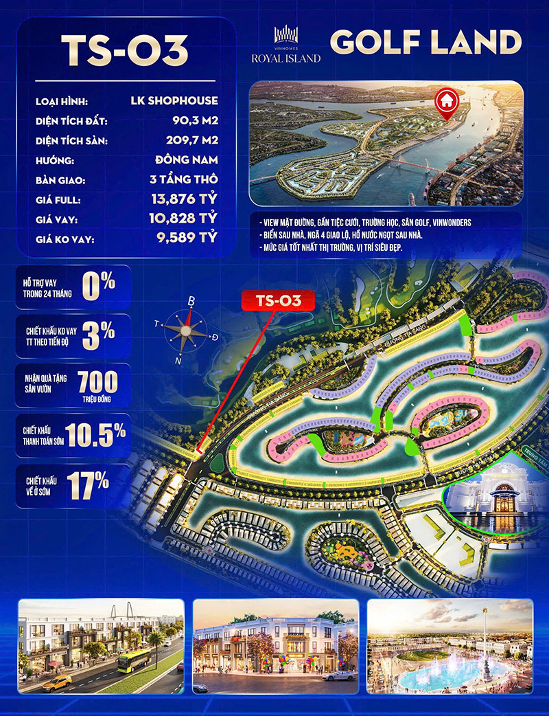 Shophouse đường Tia Sáng Vinhomes Vũ Yên Shophouse đường Tia Sáng Vinhomes Vũ Yên