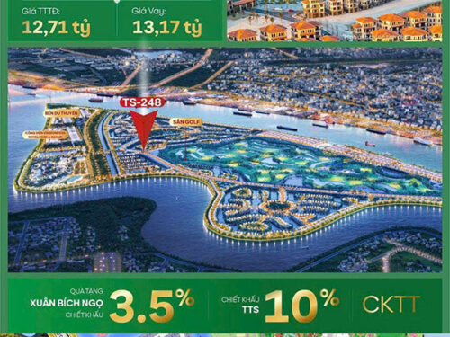 Shophouse đường Tia Sáng Vinhomes Vũ Yên 1