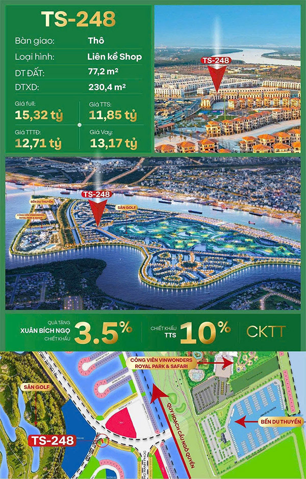 Shophouse đường Tia Sáng Vinhomes Vũ Yên 1 Shophouse đường Tia Sáng Vinhomes Vũ Yên 1