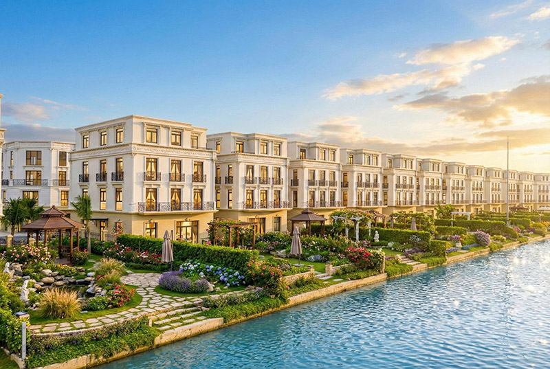 Biệt thự - Liền kề ven sông pk Đảo Vua - Vinhomes Vũ Yên