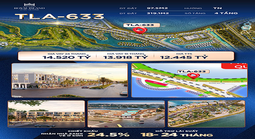 Bán Liền Kề Vin Vũ Yên TLA 633